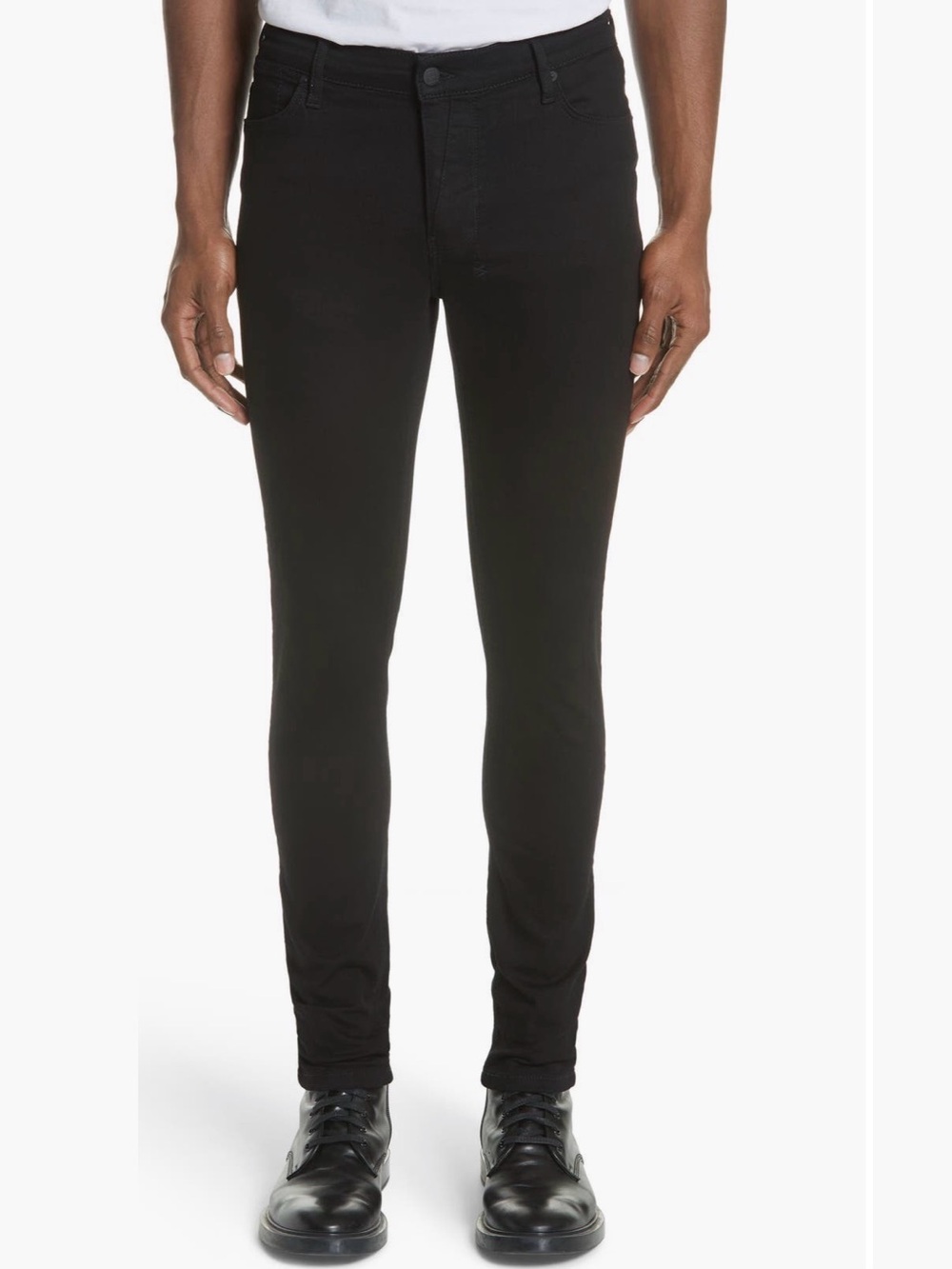 Ksubi Mens Van Winkle Black Rebel Skinny Fit Jeans